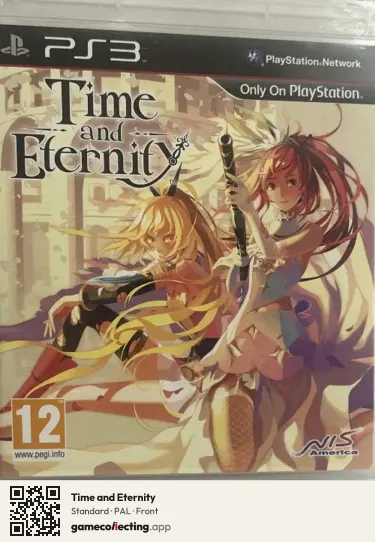 Time and Eternity PlayStation 3, PAL box front