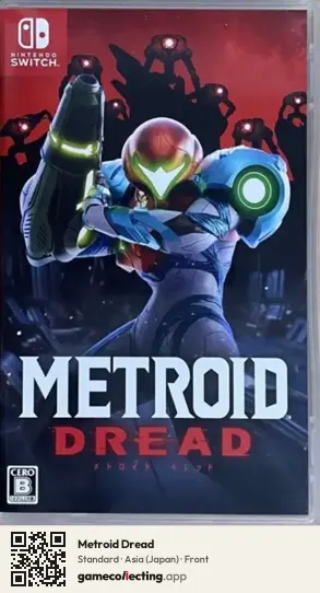 Metroid Dread Nintendo Switch, Asia box front