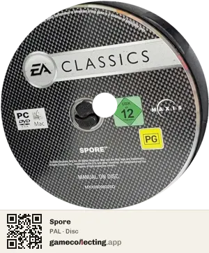 Spore Computer, PAL disc