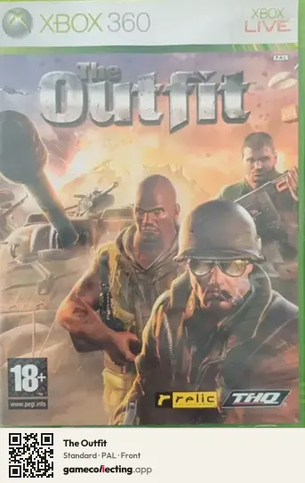 The Outfit Xbox 360, PAL box front