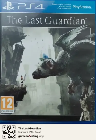 The Last Guardian PlayStation 4, PAL box front