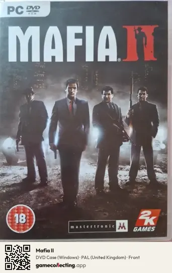 Mafia II Computer, United Kingdom box front