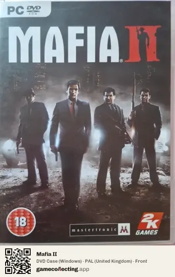 Mafia II Computer, United Kingdom box front