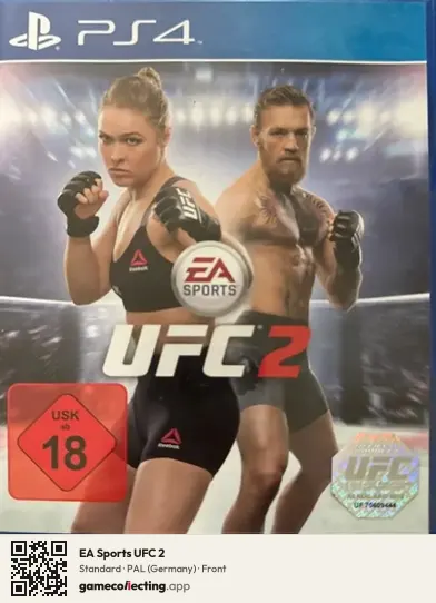 EA Sports UFC 2 PlayStation 4, Germany box front