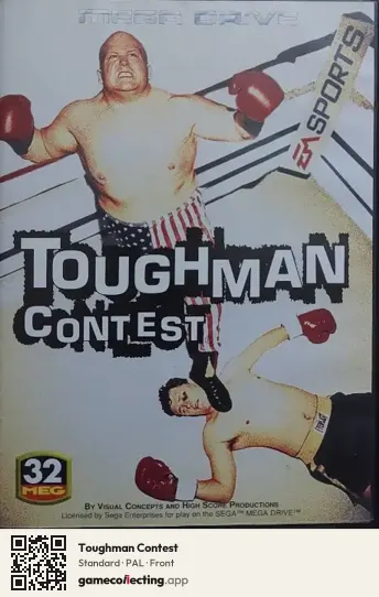 Toughman Contest Sega Mega Drive / Genesis, PAL box front