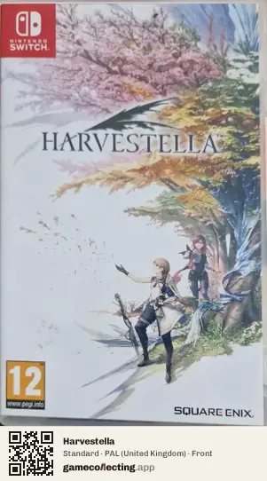 Harvestella Nintendo Switch, United Kingdom box front