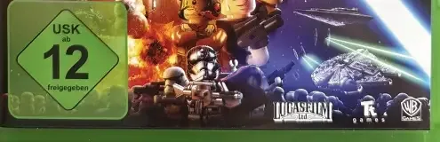 LEGO Star Wars: The Force Awakens, the USK square on its front