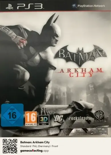 Batman: Arkham City PlayStation 3, Germany box front