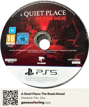 A Quiet Place: The Road Ahead PlayStation 5, PAL disc