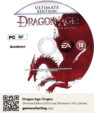 Dragon Age: Origins Computer, PAL disc