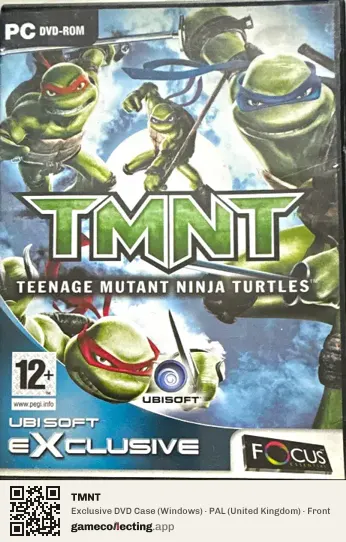 TMNT Computer, United Kingdom box front