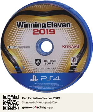 Pro Evolution Soccer 2019 PlayStation 4, Asia disc