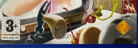 EyeToy: Play 2, the PEGI square on its front