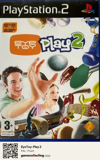 EyeToy: Play 2 PlayStation 2, PAL box front