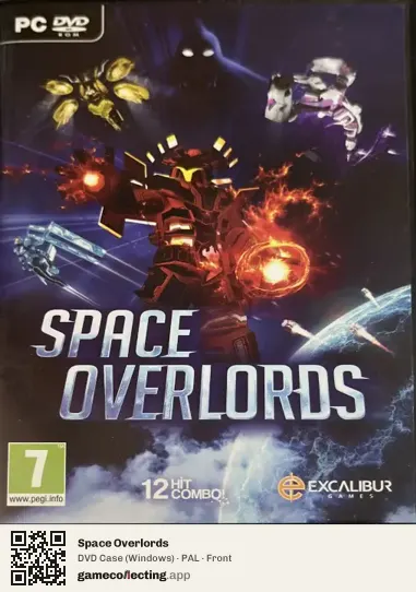 Space Overlords Computer, PAL box front