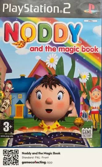Noddy and the Magic Book PlayStation 2, PAL box front