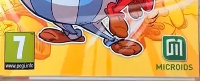 Asterix & Obelix: Slap Them All!, the PEGI square on its front