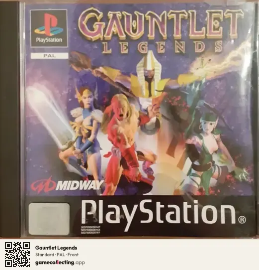 Gauntlet Legends PlayStation, PAL box front