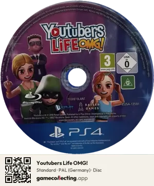 Youtubers Life OMG! PlayStation 4, PAL disc