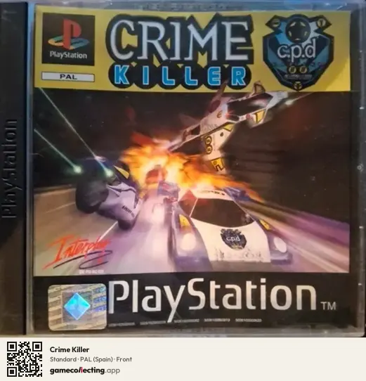 Crime Killer PlayStation, Spain box front