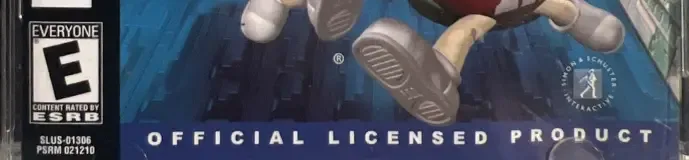 M&M's Shell Shocked, the ESRB box on its front