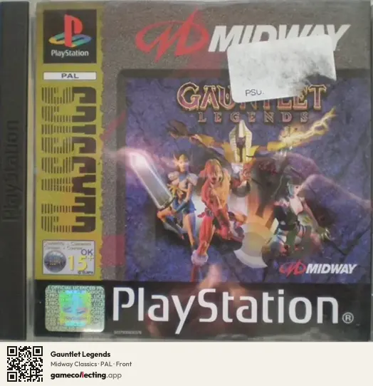 Gauntlet Legends PlayStation, PAL box front