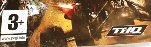 MX vs. ATV Untamed, the PEGI square on its front