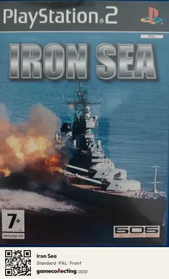 Iron Sea PlayStation 2, PAL box front
