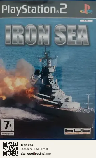 Iron Sea PlayStation 2, PAL box front