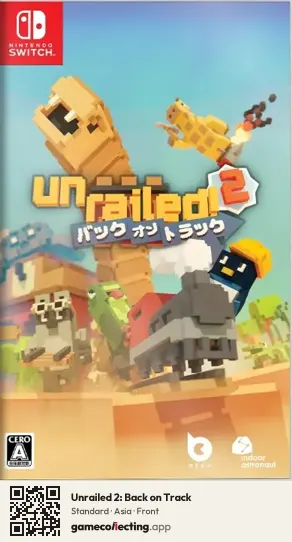 Unrailed 2: Back on Track Nintendo Switch, Asia box front