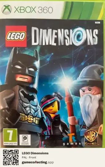 LEGO Dimensions Xbox 360, PAL box front