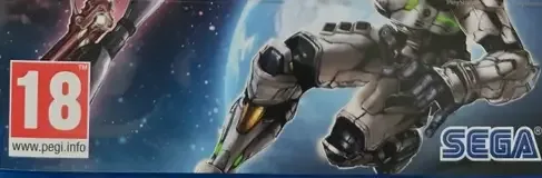 Bayonetta & Vanquish, the PEGI square on its front
