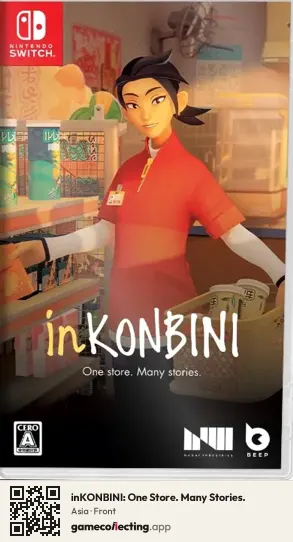 inKONBINI: One Store. Many Stories. Nintendo Switch, Asia box front