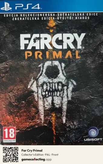 Far Cry Primal PlayStation 4, PAL box front