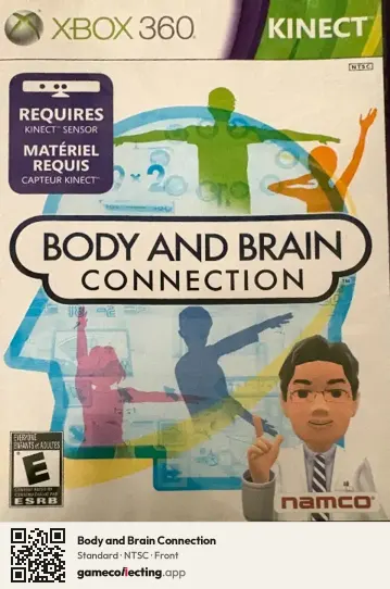 Body and Brain Connection Xbox 360, NTSC box front