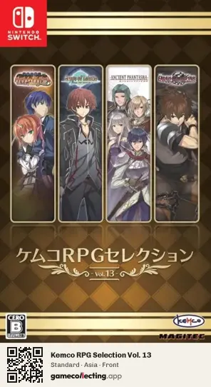 Kemco RPG Selection Vol. 13 Nintendo Switch, Asia box front