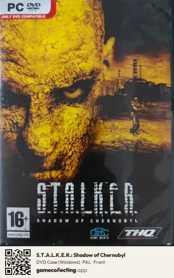 S.T.A.L.K.E.R.: Shadow of Chernobyl Computer, PAL box front