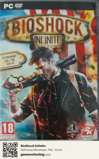 BioShock Infinite Computer, PAL box front