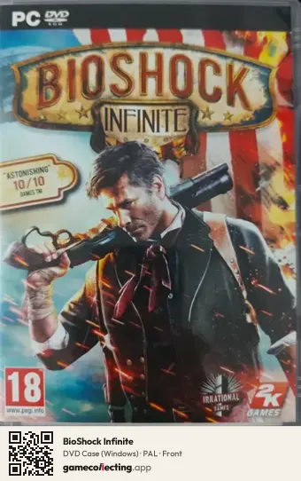 BioShock Infinite Computer, PAL box front