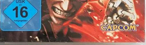 Asura's Wrath, the USK square on its front