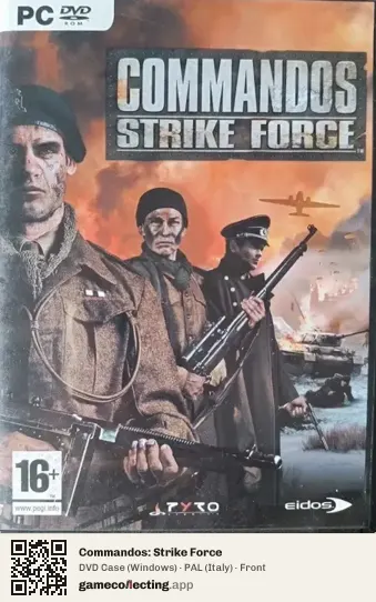 Commandos: Strike Force Computer, Italy box front