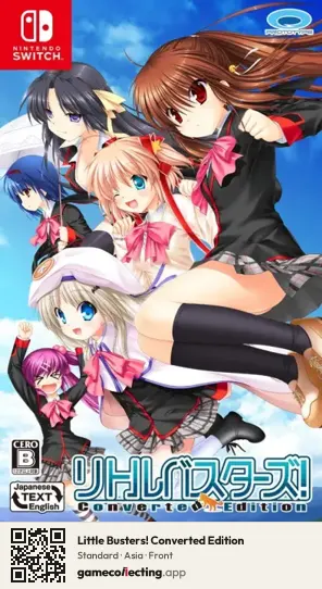Little Busters! Converted Edition Nintendo Switch, Asia box front