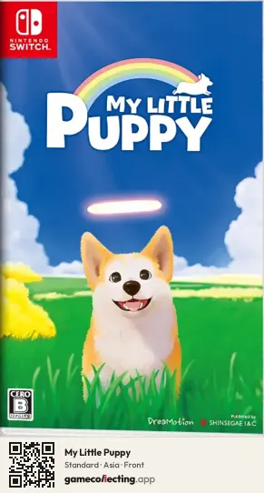 My Little Puppy Nintendo Switch, Asia box front
