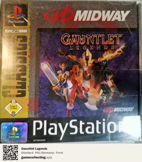 Gauntlet Legends PlayStation, Germany box front