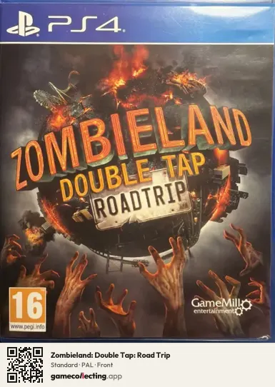 Zombieland: Double Tap: Road Trip PlayStation 4, PAL box front