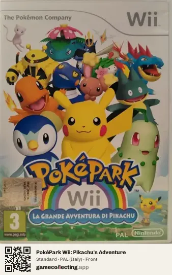 PokéPark Wii: Pikachu's Adventure Nintendo Wii, Italy box front