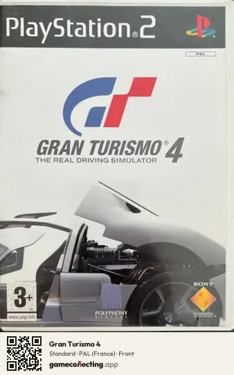 Gran Turismo 4 PlayStation 2, France box front