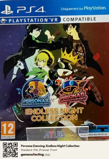 Persona Dancing: Endless Night Collection PlayStation 4, France box front