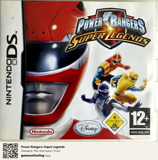 Power Rangers: Super Legends Nintendo DS, Germany box front