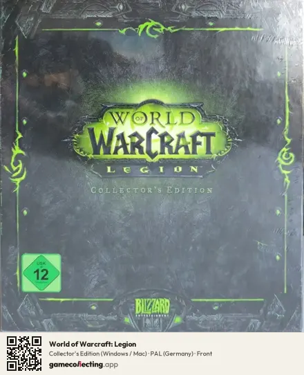 World of Warcraft: Legion Computer, Germany box front